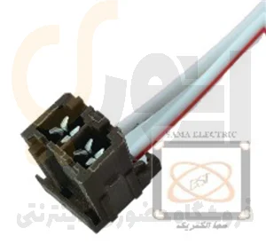 سوکت دو 2 فیش چراغ خطر عقب پژو سوکت سما الکتریکجدید