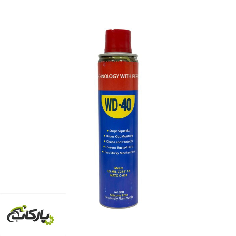 اسپری ضدزنگ و روان کننده مدل W-40 حجم 300 میلیلیترجدید