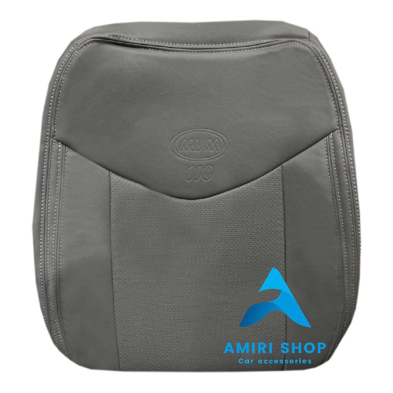 روکش صندلی ام وی ام 110 قدیم تمام چرم رنگ طوسی