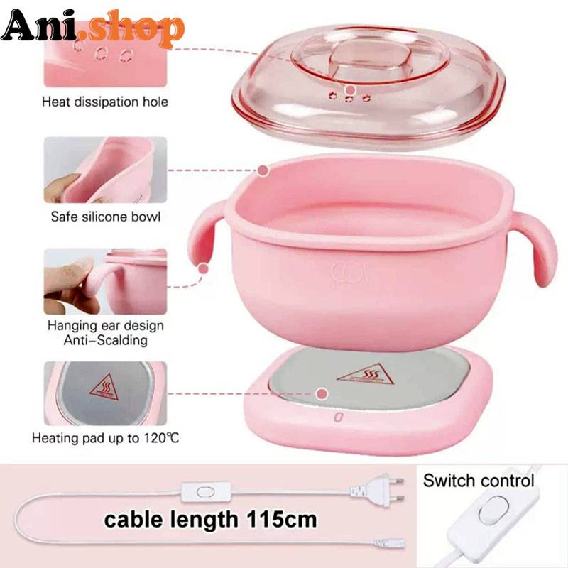 دستگاه وکس سیلیکونی – Wax Warmer (پس کرایه)جدید