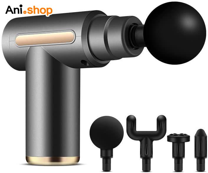 ماساژور تفنگی شارژی 6 سرعته با 4 سری حرفه ای مدل GUN JIHam (پس کرایه)جدید
