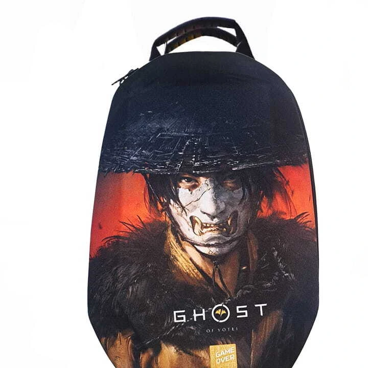 کیف کوله ای کنسول بازی PS5 Slim گیم اور طرح Ghost of Yoteiجدید