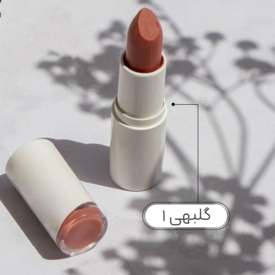 رژلب رولی نیکا (گلبهی کد 1) بدون سرب و مواد شیمیایی