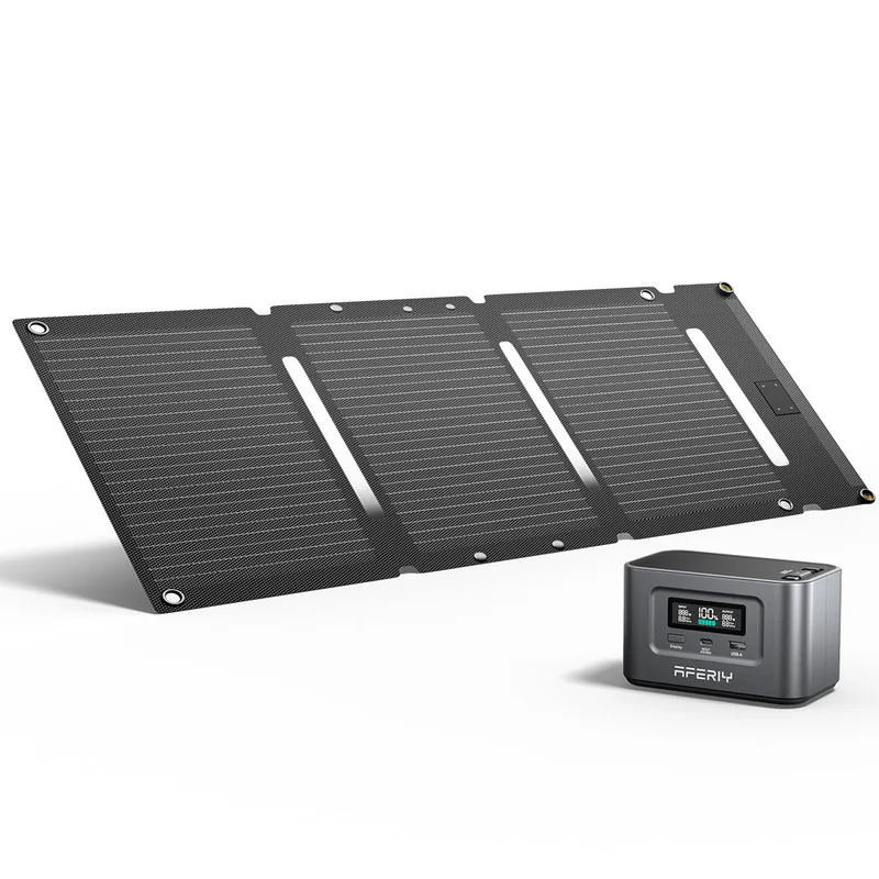 پنل خورشیدی 30 وات آفیری مدل AF-SL030 به همراه پاوراستیشنجدید