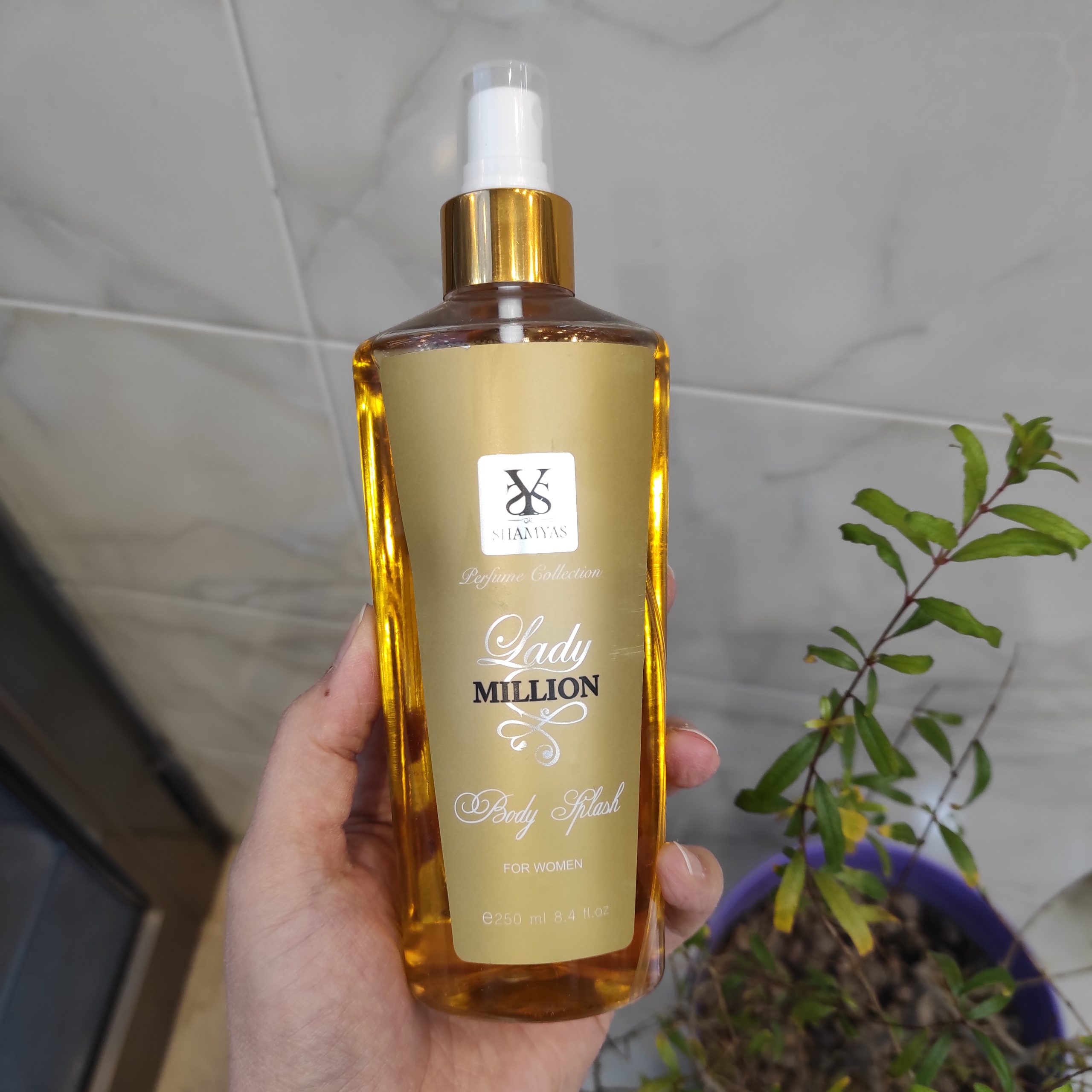 بادی اسپلش زنانه شمیاس مدل لیدی میلیون | Paco Rabanne Lady Million حجم 250 میلی
