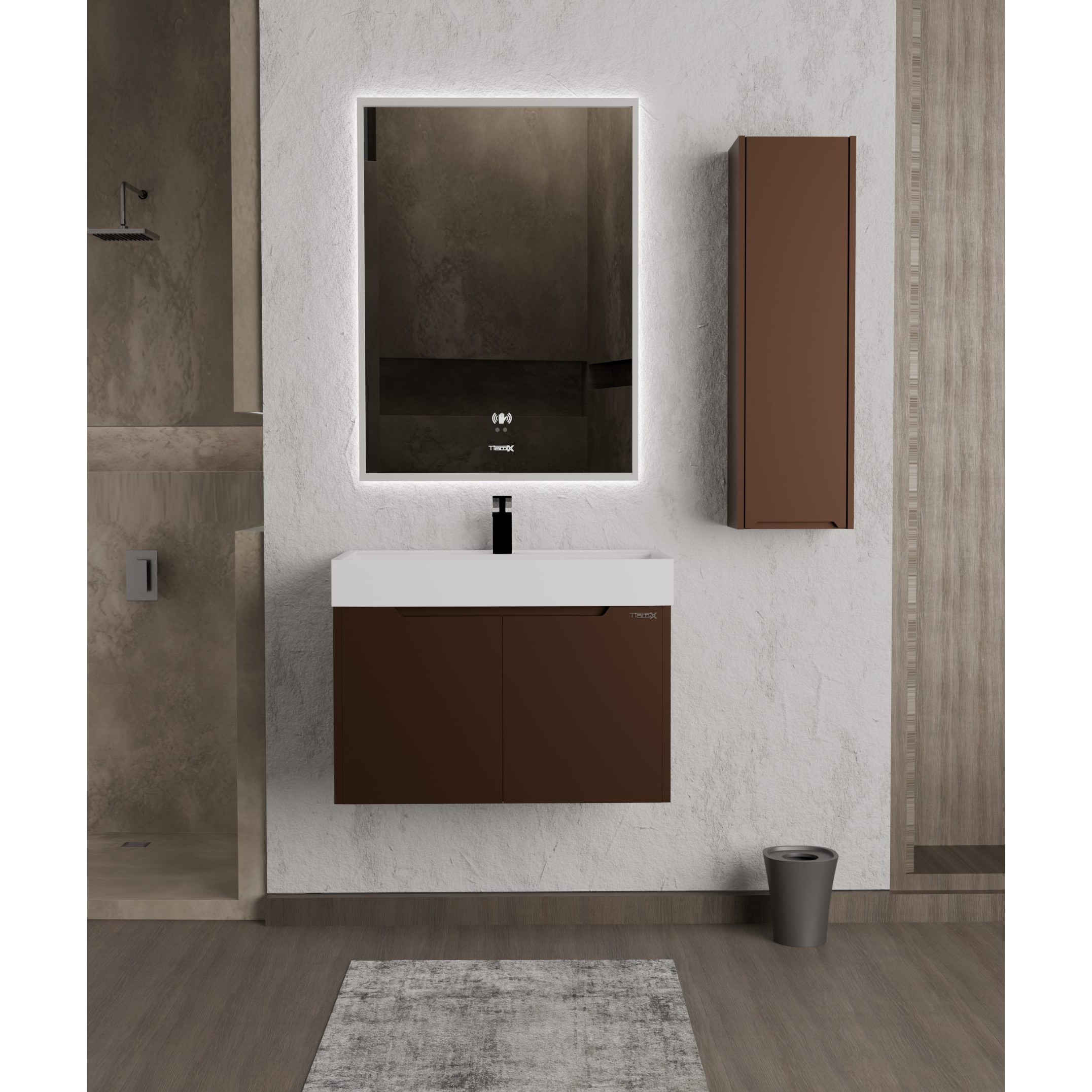 ست روشویی کابینتی آینه TM مدل A318جدید
