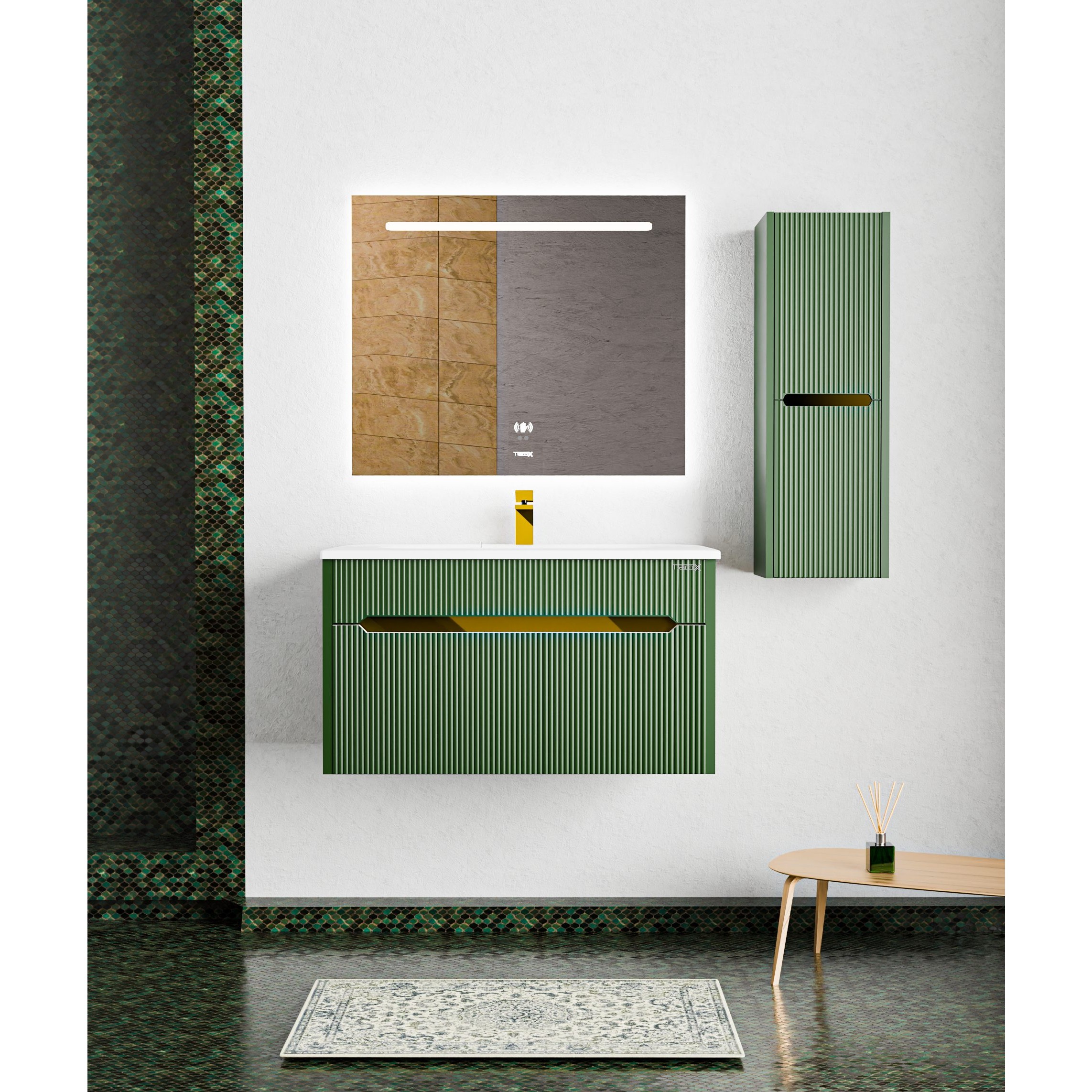 ست روشویی کابینتی آینه TM مدل A326جدید