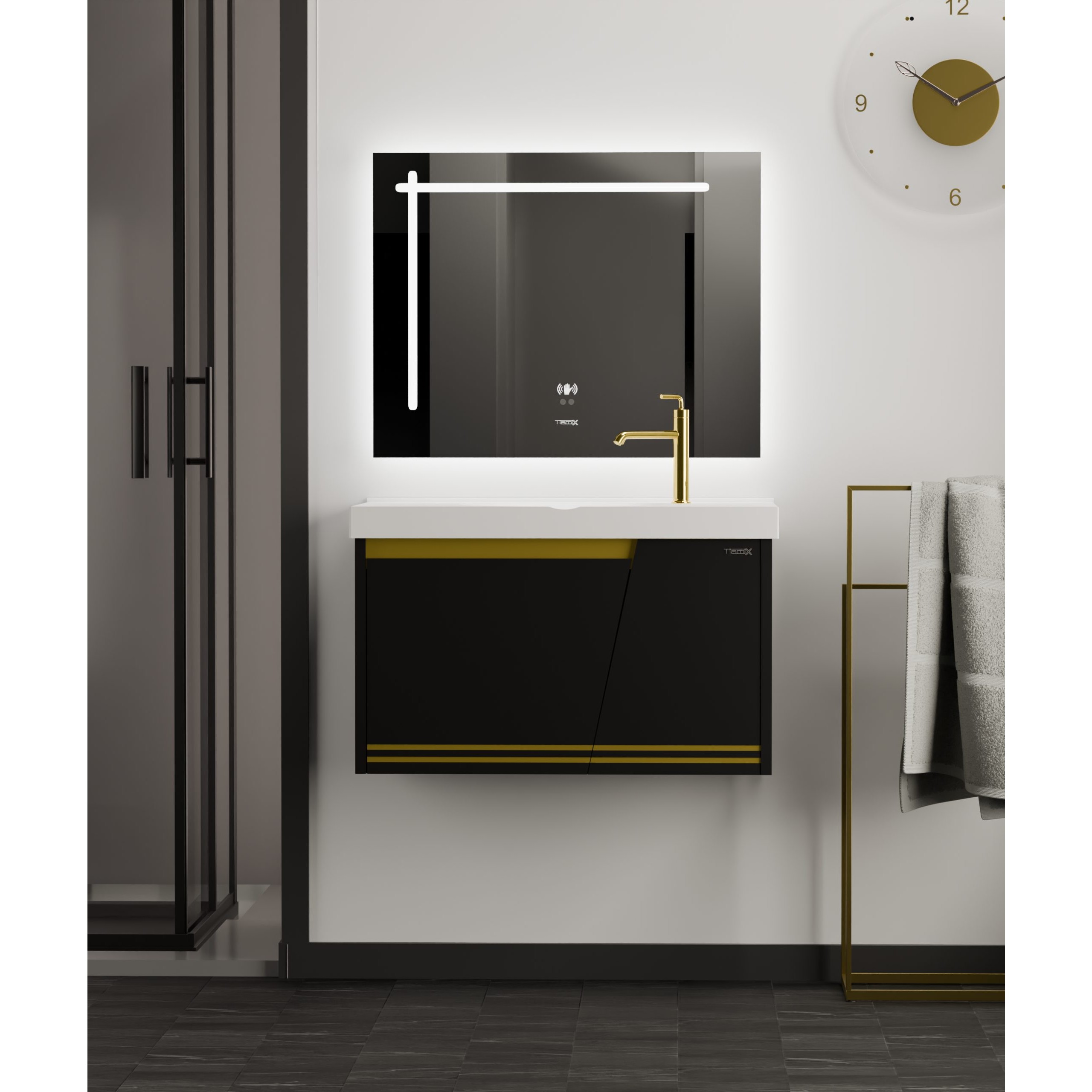 ست روشویی کابینتی آینه TM مدل A329جدید