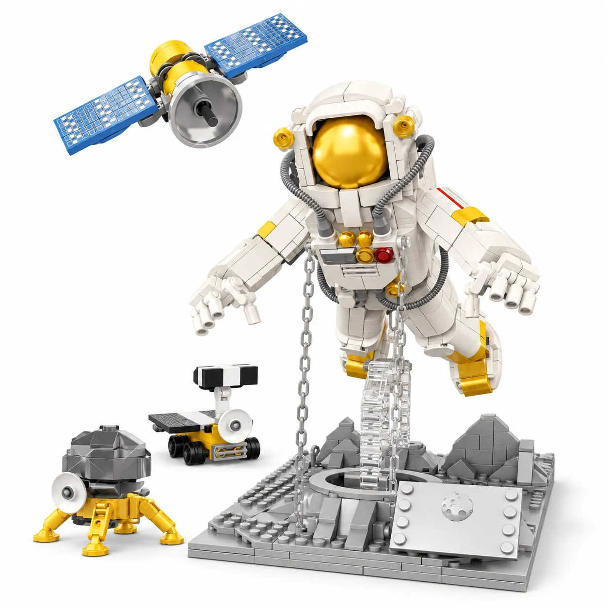 لگو فضانورد 875 قطعه مدل Fly to the Moon