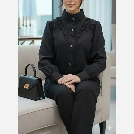 شومیز زنانه مدل حسنا جنس توکی کراش سایز بزرگجدید