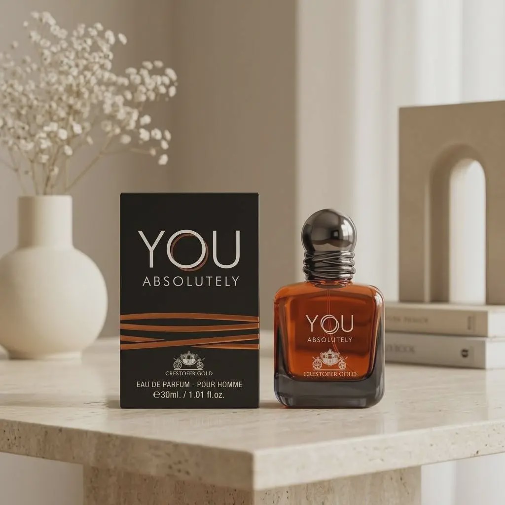 ادکلن مردانه Giorgio Armani Stronger with You Absolutely 30ml برند Crestofer Gold جورجیو آرمانی استرانگر ویت یو ابسول...جدید