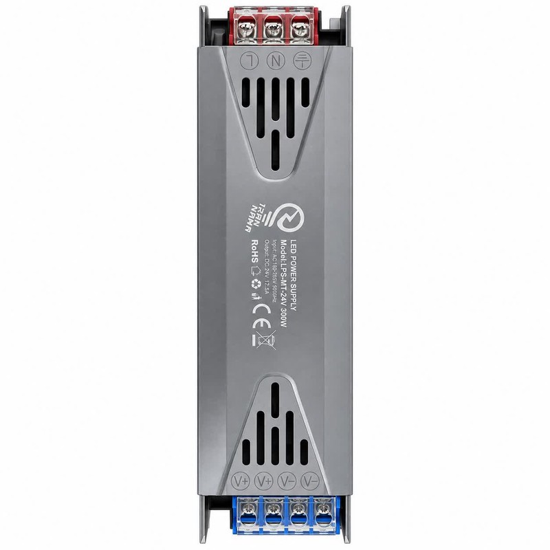 منبع تغذیه سوئیچینگ 24 ولت 12 آمپر مدل LPS-M7-24V مناسب برای LED Power Supplyجدید