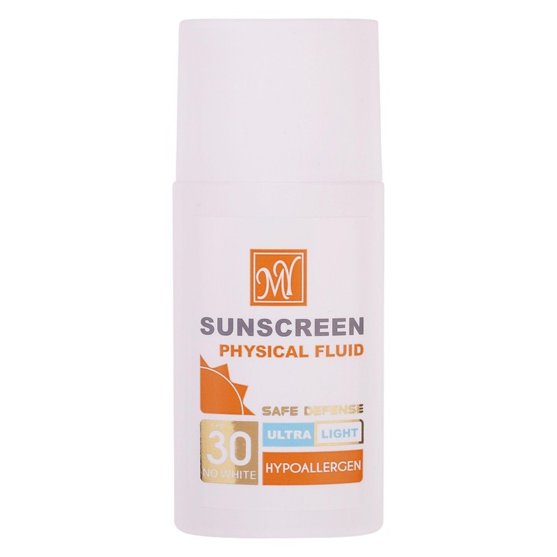 فلوئید ضدآفتاب بی رنگ مای SPF30 مدل Physicall مناسب انوع پوست، حجم 50 میلی لیترجدید
