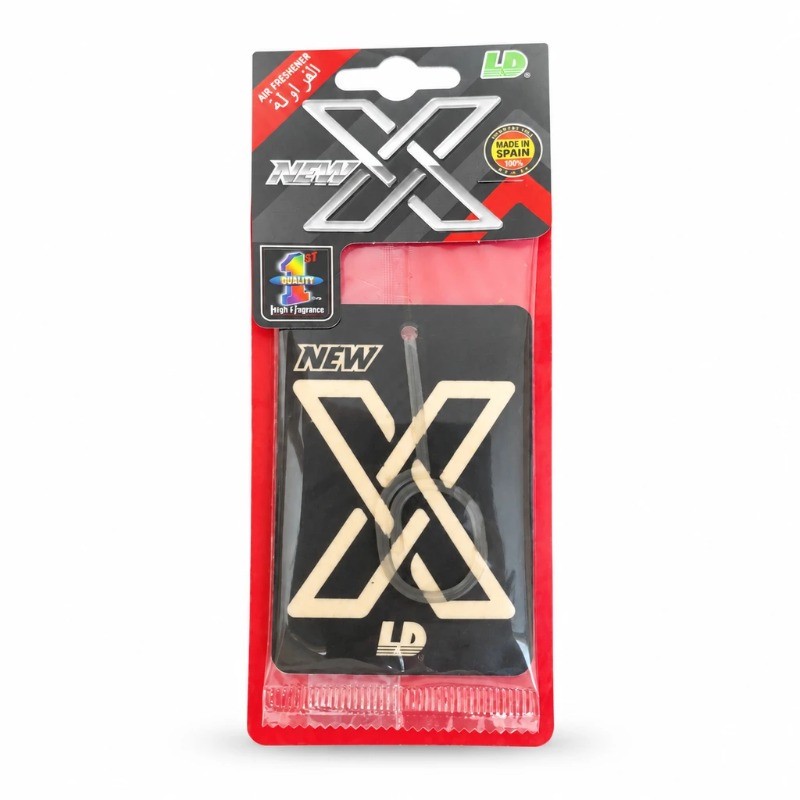 خوشبو کننده خودرو ال دی مدل New X با رایحه توت فرنگیجدید