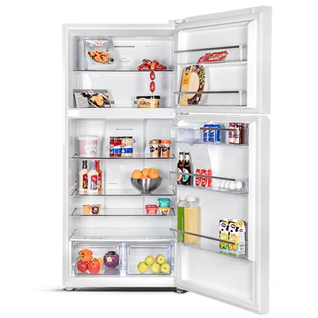 یخچال بالا فریزر ایکس ویژن مدل TT582 - سفید