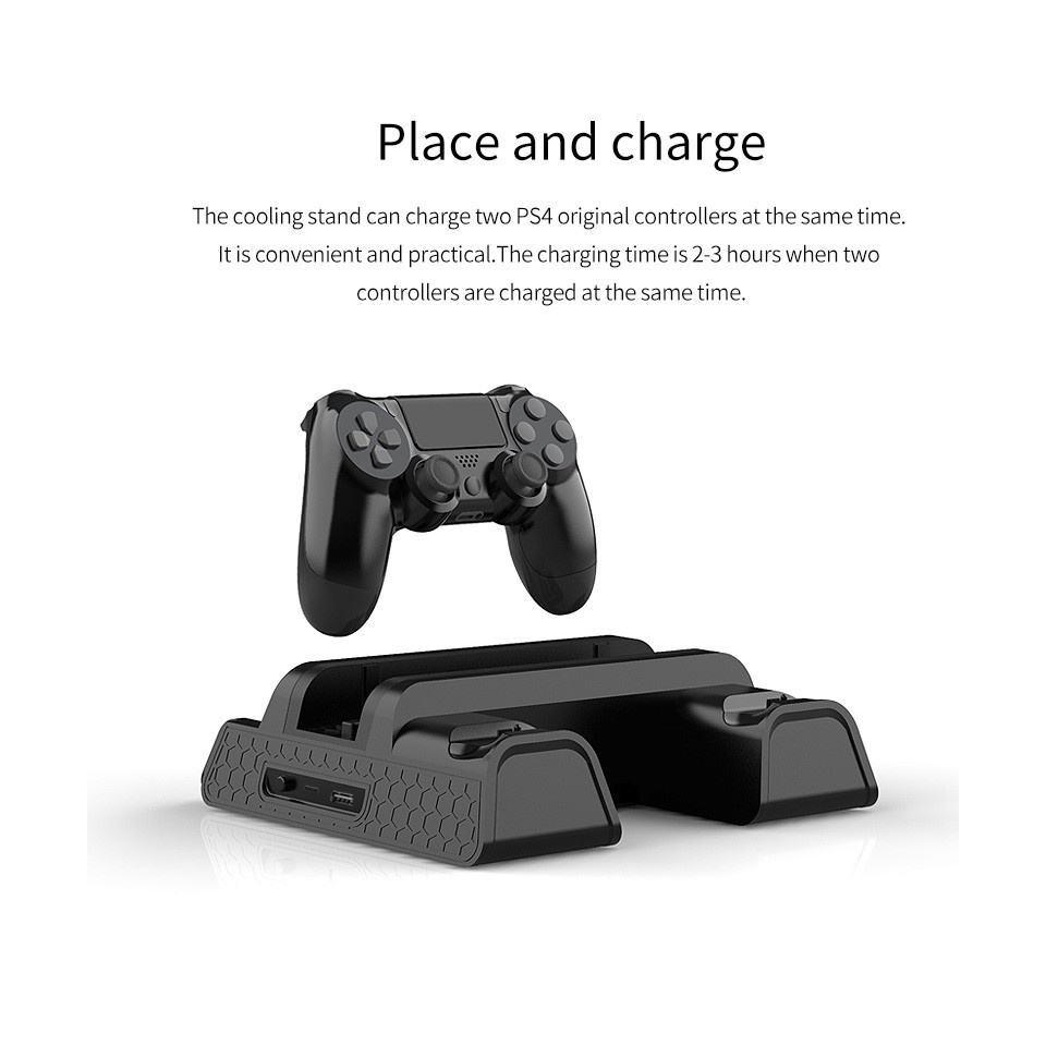 پایه چندکاره پلی استیشن 4 PS4 DOBE® FOMIS ELECTRONICS. MULTIFUNCTIONAL COOLING STAND P-4 SERIES
