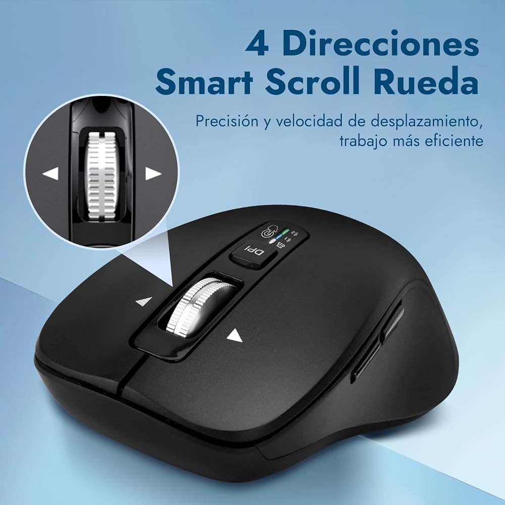 ماوس بی سیم CITLLA L360 ماوس ارگونومیک چند دستگاهی با بلوتوث و اسکرول 4 جهته