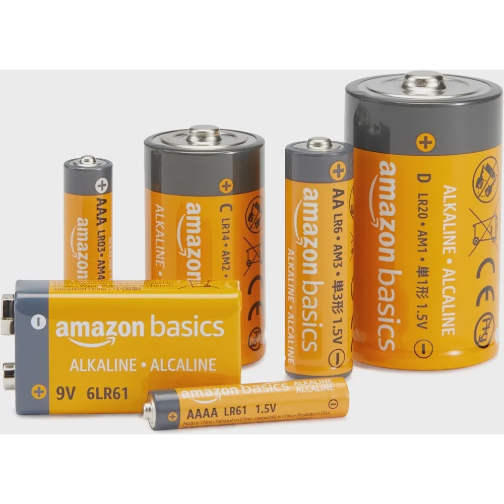 باتریهای C سل آلکالاین Amazon Basics
