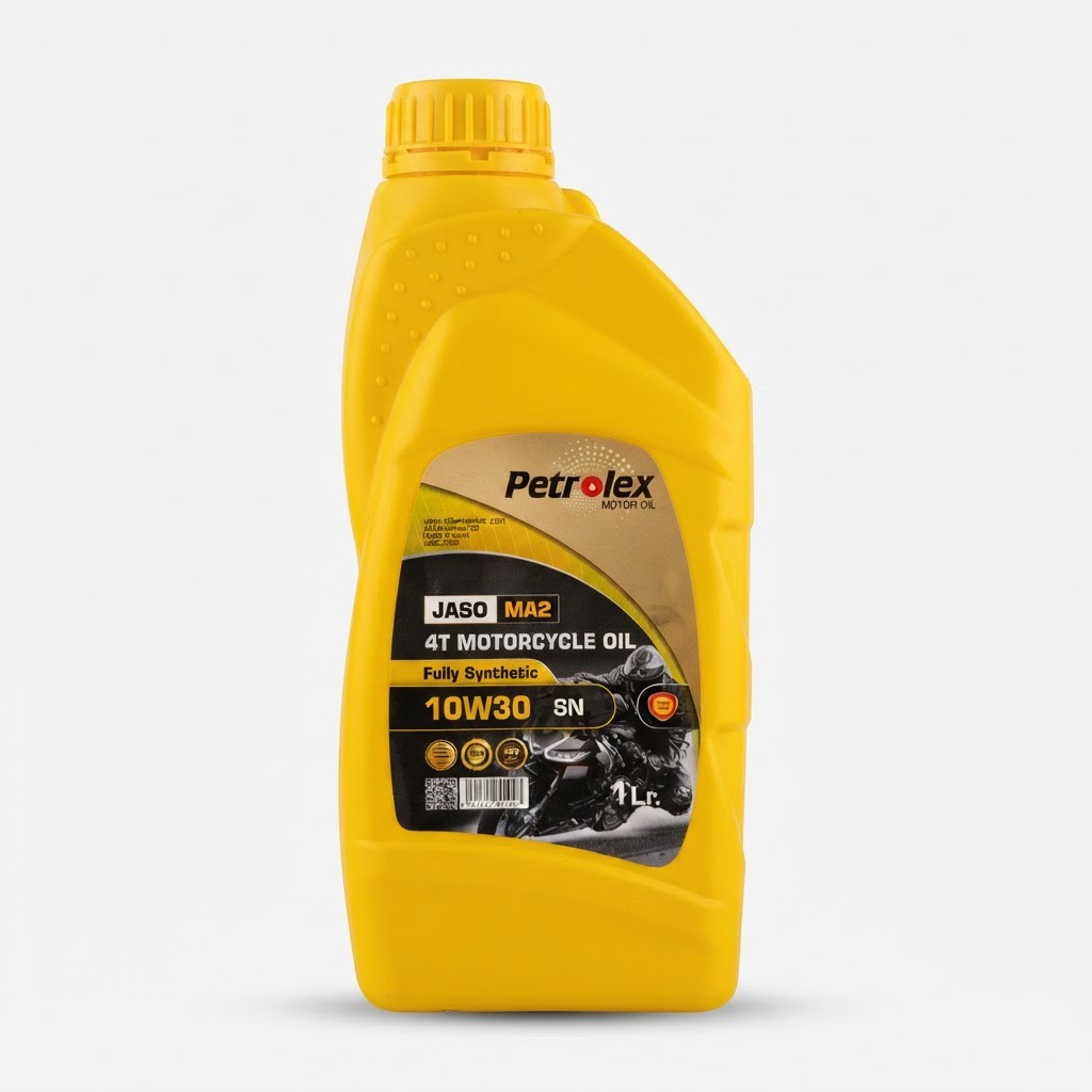 روغن موتور سیکلت پترولکس SN 10w-30 JASO MA2 حجم 1 لیتریجدید