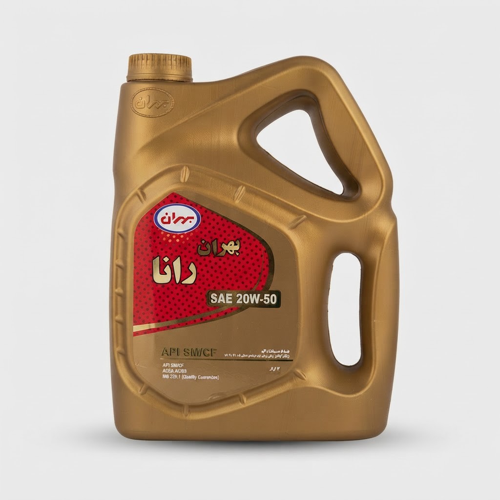 روغن موتور خودرو بهران مدل Rana SAE 20W-50 SM حجم 4 لیتر