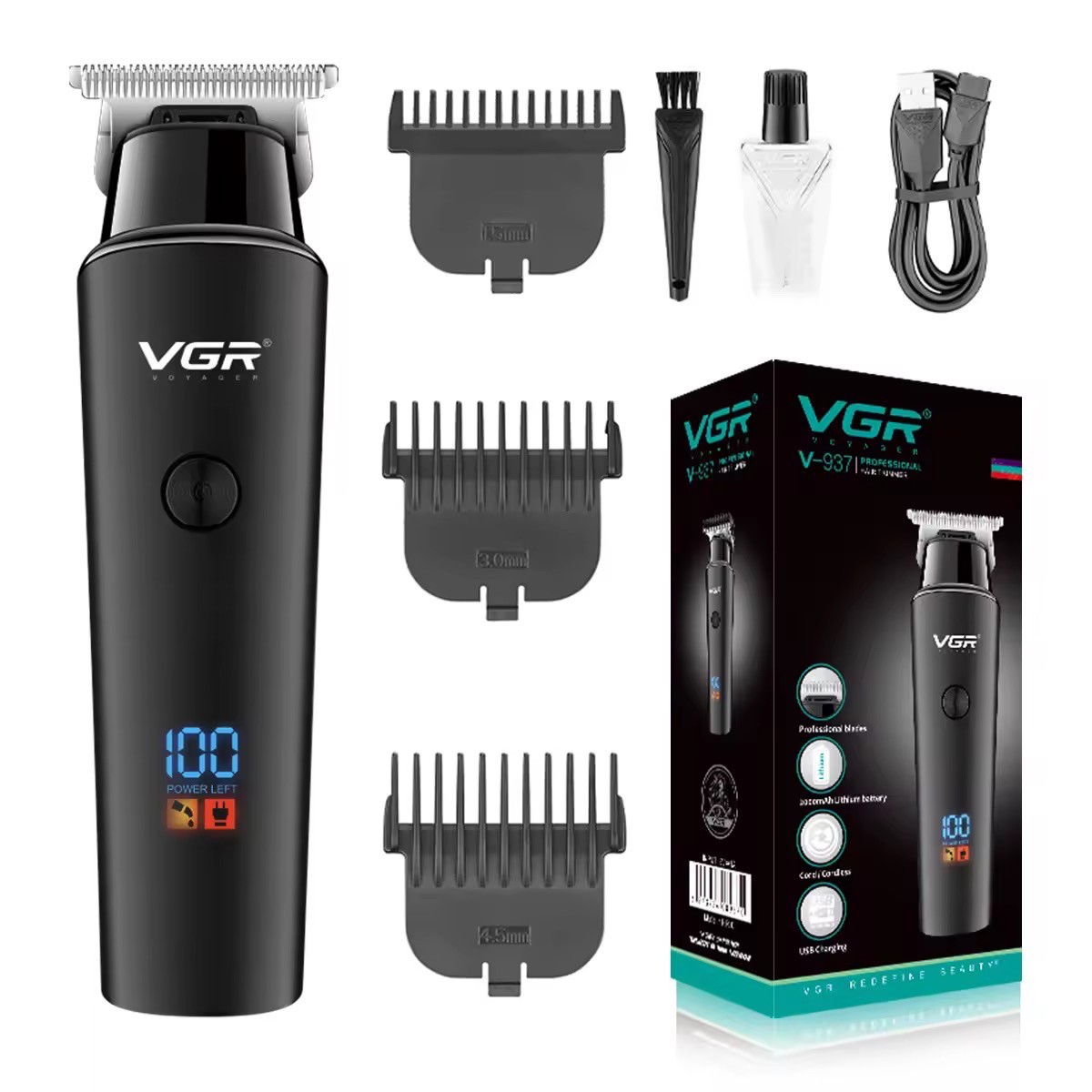 ماشین اصلاح VGR V-937 شارژدهی فوقالعاده، قدرتی فراتر از انتظارجدید