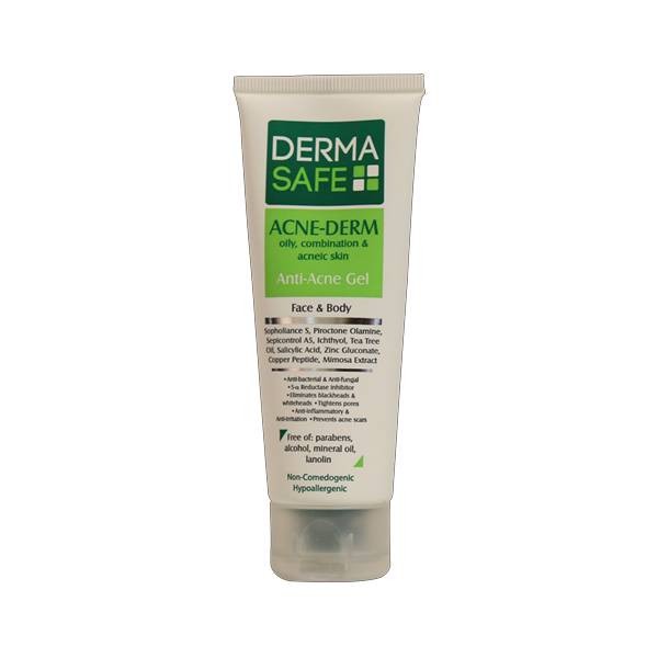 ژل ضد جوش درماسیف مدل Acne Derm حجم 75 میلی لیتر