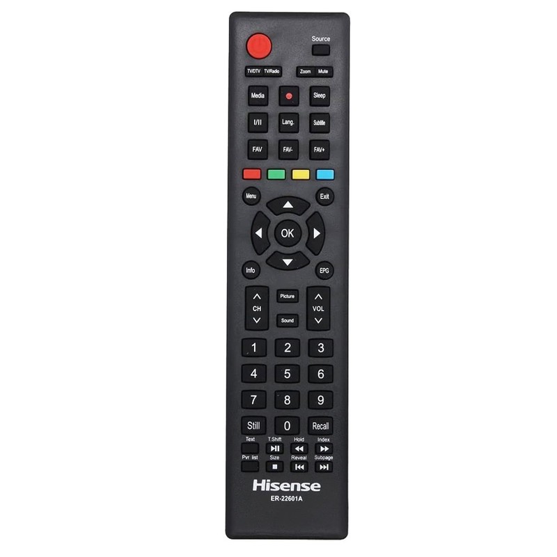 ریموت کنترل تلویزیون هایسنس مدل ER-22601A