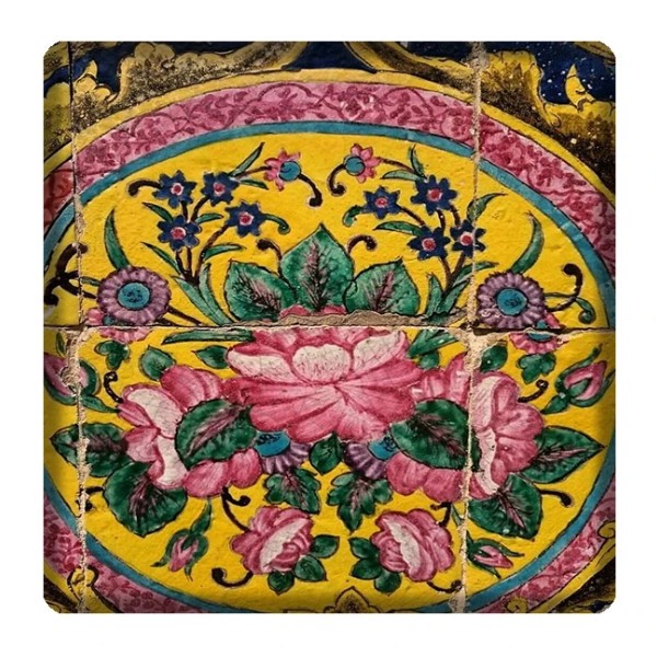 تابلو کاشی کاری مدل گل کد K-188-20جدید
