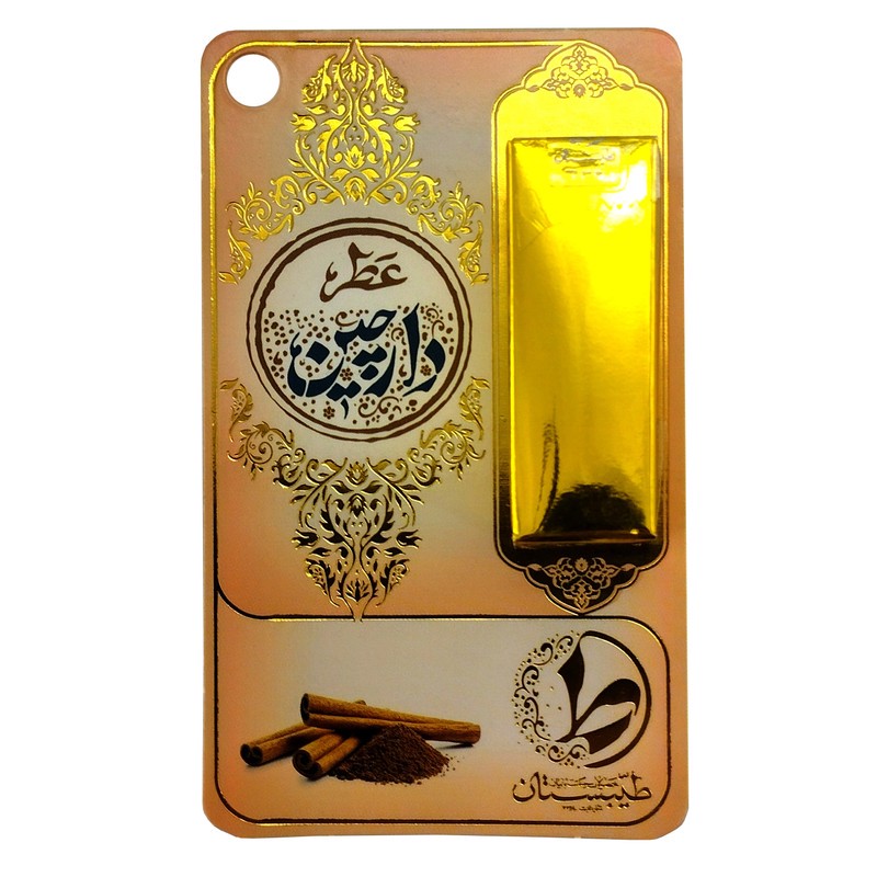 عطر جیبی طیبستان مدل دارچین کد 102481 حجم 1 میلی لیتر
