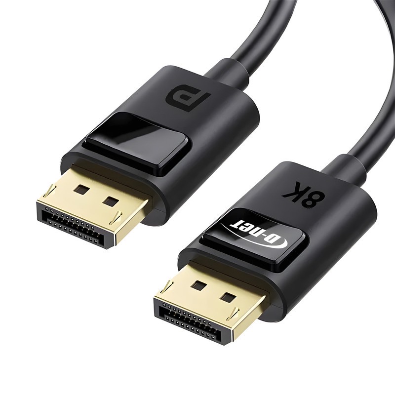کابل تبدیل DisplayPort دی نت مدل DT 4O5 8K طول 3 مترجدید