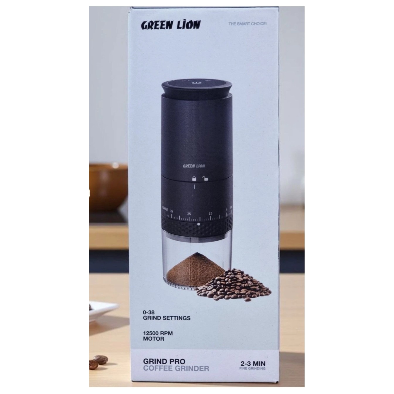 آسیاب قهوه گرین لاین مدل Grind Pro ا Green Lion Grind Pro Coffe Grinderجدید