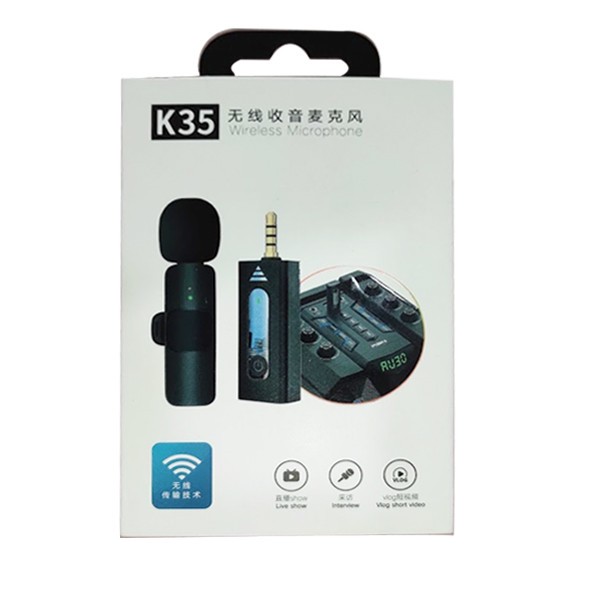 میکروفن یقه ای بی سیم مدل K35جدید