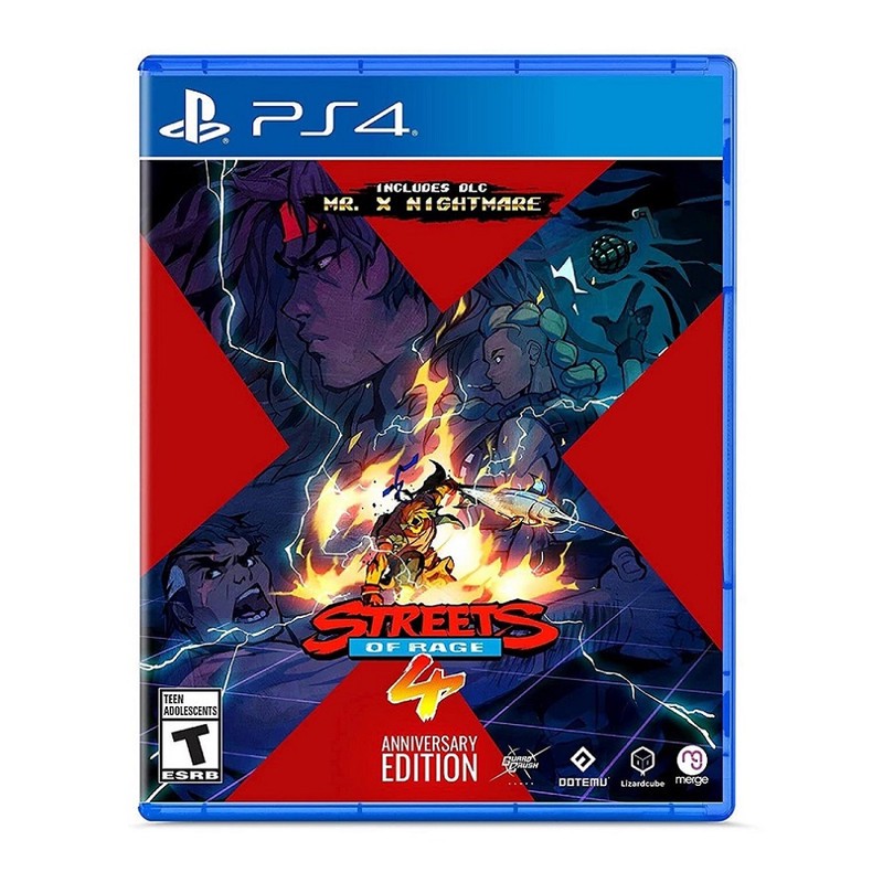 بازی Streets of Rage 4 Anniversary Edition مخصوص PS4 اصلجدید