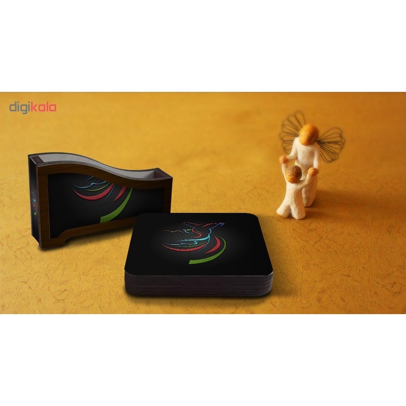 زیر لیوانی لوکسینو کد VB 2035 مجموعه 6 عددیجدید