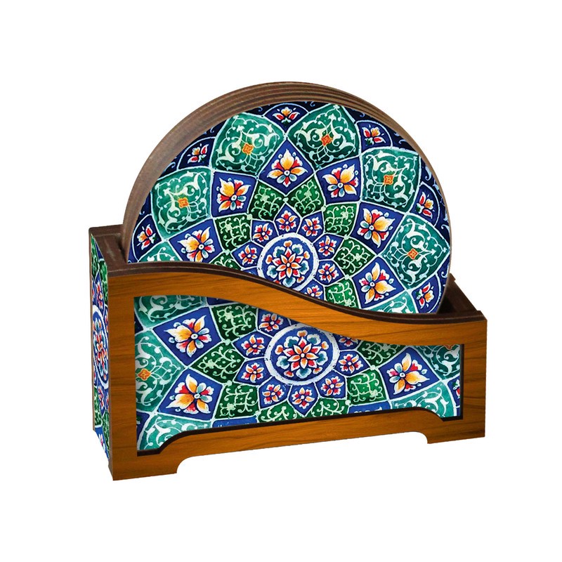 زیر لیوانی لوکسینو مدل ZLC 1485 بسته 6 عددیجدید