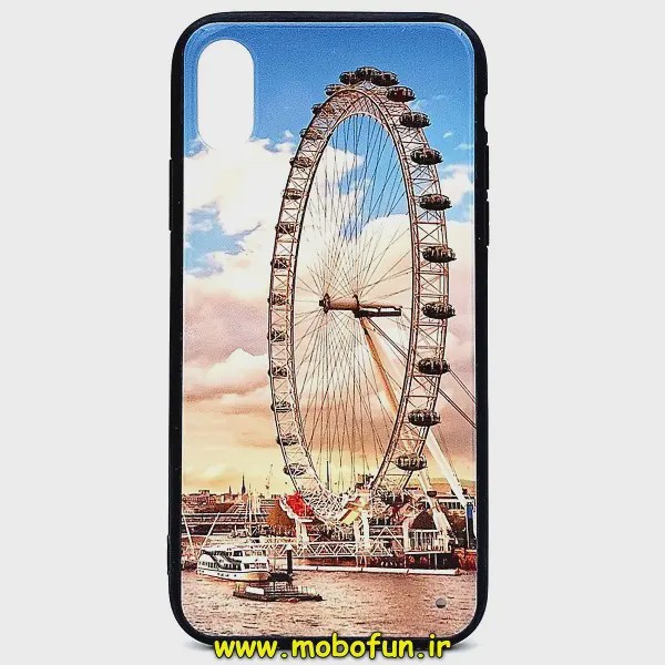 قاب گوشی iPhone X - iPhone XS آیفون فانتزی طرح برجسته چرخ و فلک کد E23-173686