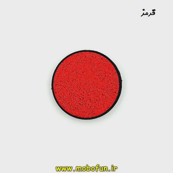 پاپ سوکت طرح شاینی اکلیلی سواروسکی قرمز کد 6
