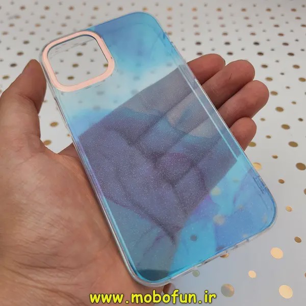 قاب گوشی iPhone 12 - iPhone 12 Pro آیفون آبرنگی اکلیلی طلقی شیشه ای اورجینال DIKEX شفاف کد 686