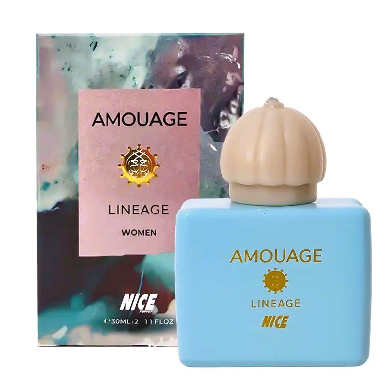 عطر جیبی زنانه نایس پاپت مدل Amouage Lineage با رایحه خنک حجم 30 میلی لیتر
