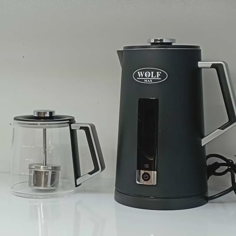 چای ساز روهمی ولف مدل WF1420 ظرفیت 1.7 لیتر با کتری استیلجدید