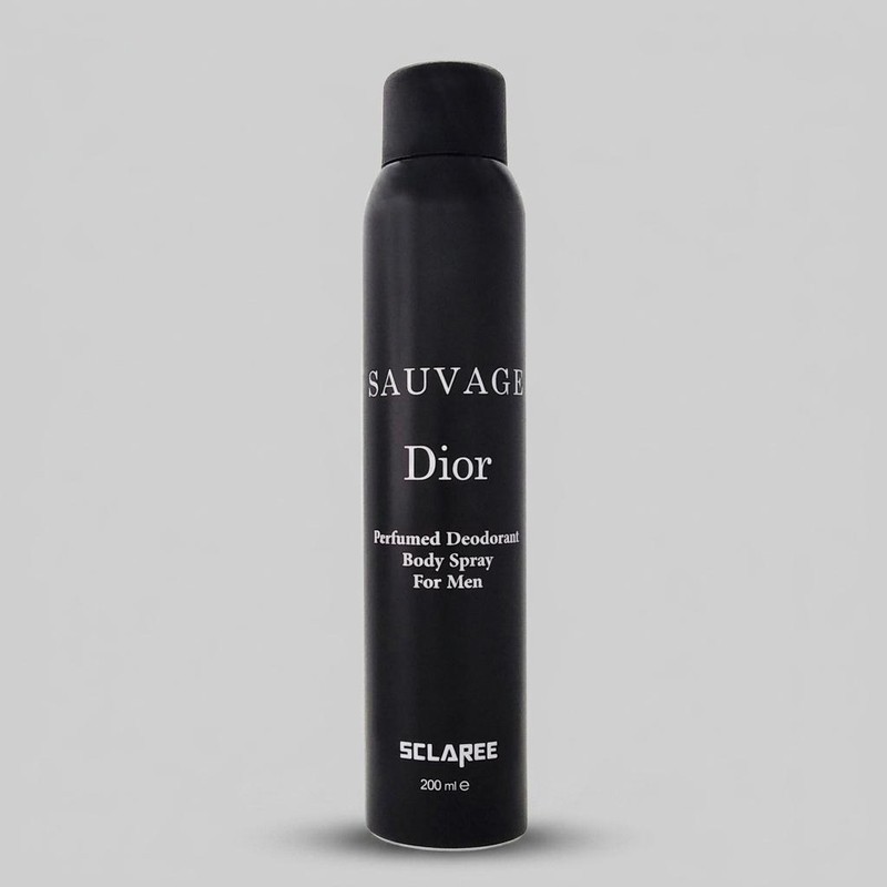 اسپری بدن مردانه اسکلاره مدل Sauvage Dior حجم 200 میلی لیتر