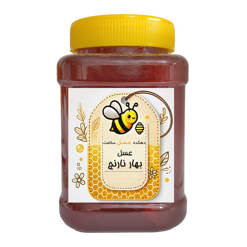 عسل بهارنارنج طبیعی دهکده عسل سلامت - 1 کیلوگرم