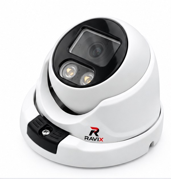 دوربین مداربسته 5 مگاپیکسل AHD میکروفندار RAVIX مدل- RA-hdw-1509-as-L2جدید