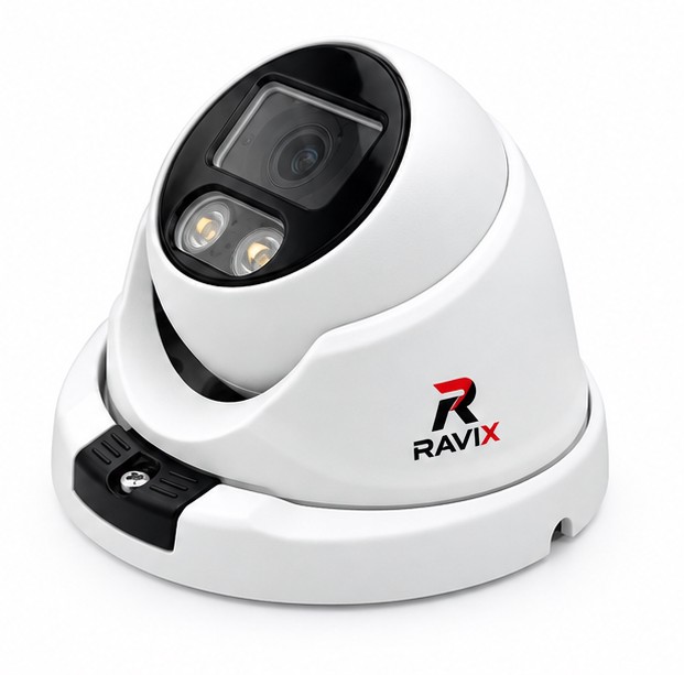 دوربین مداربسته 5 مگاپیکسل AHD میکروفندار RAVIX مدل- RA-hdw-1509-as-L2جدید