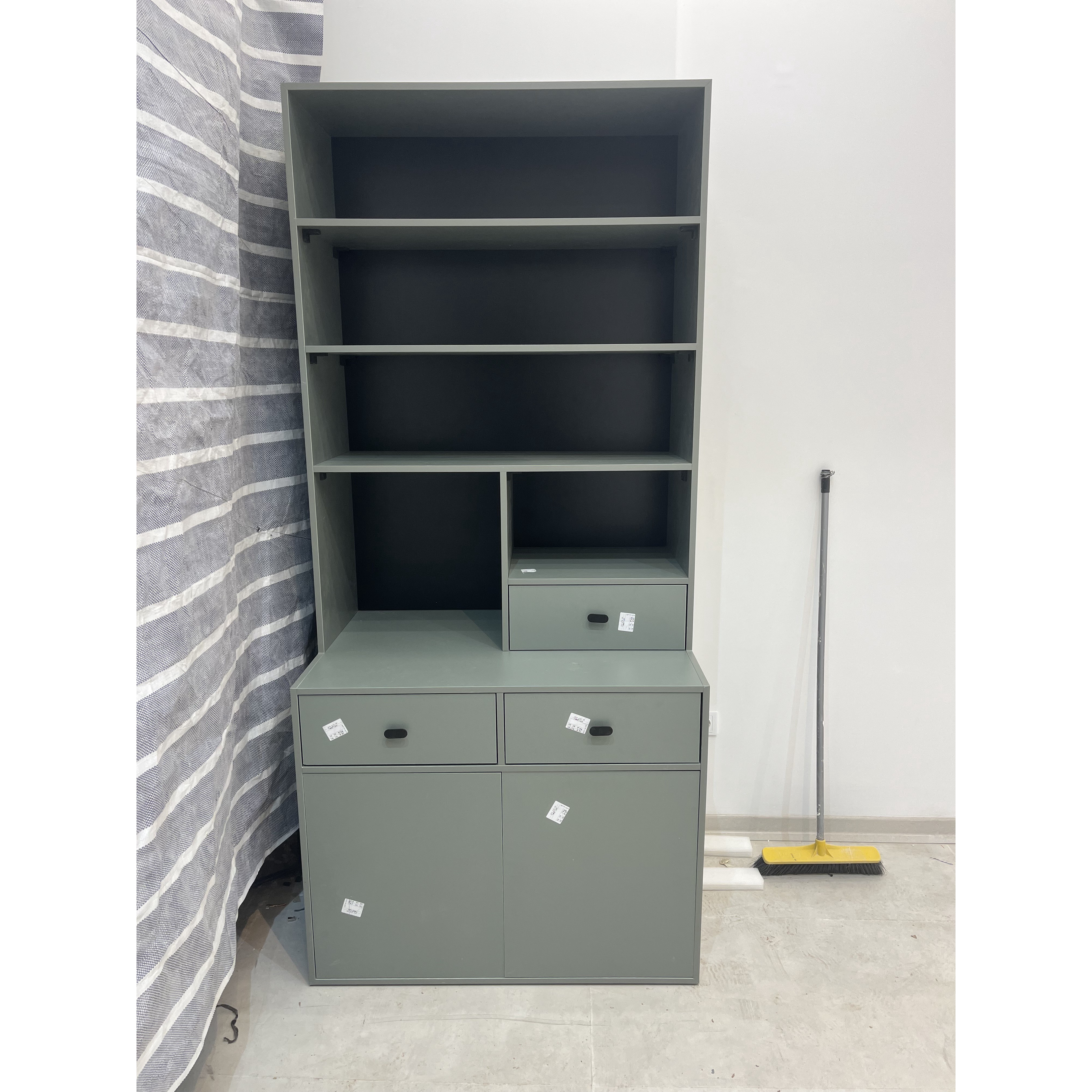 شلف کتابخانه مخصوص کتاب و فایل جنس MDFجدید
