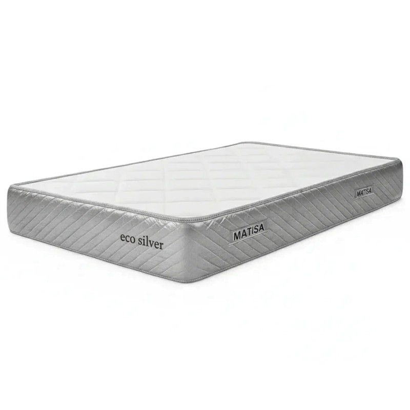 تشک طبی فنری ماتیسا مدل اکو سیلور دو نفره سایز 200 160 سانتیمترجدید