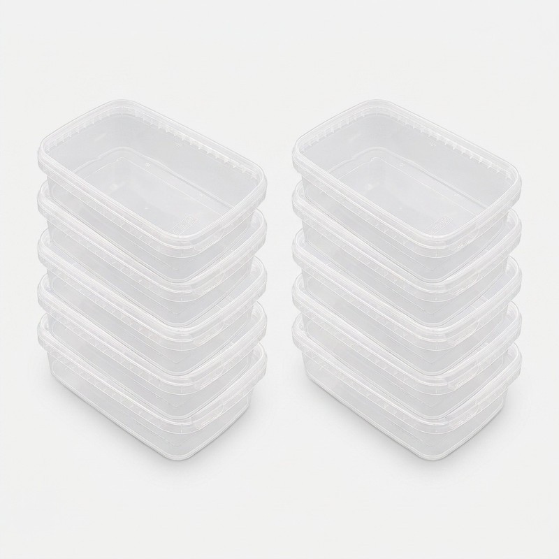 ظرف نگهدارنده مدل microwave کد 1000cc بسته 10 عددی