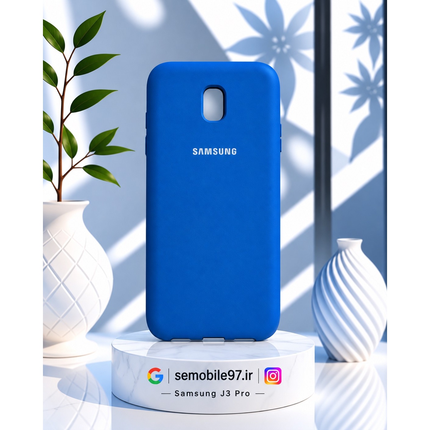 قاب گوشی Galexy J3 Pro سامسونگ مدل سیلیکونی پاکنی