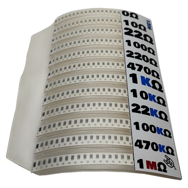پک مقاومت SMD مصیعلا مدل 1206 بسته 300 عددی
