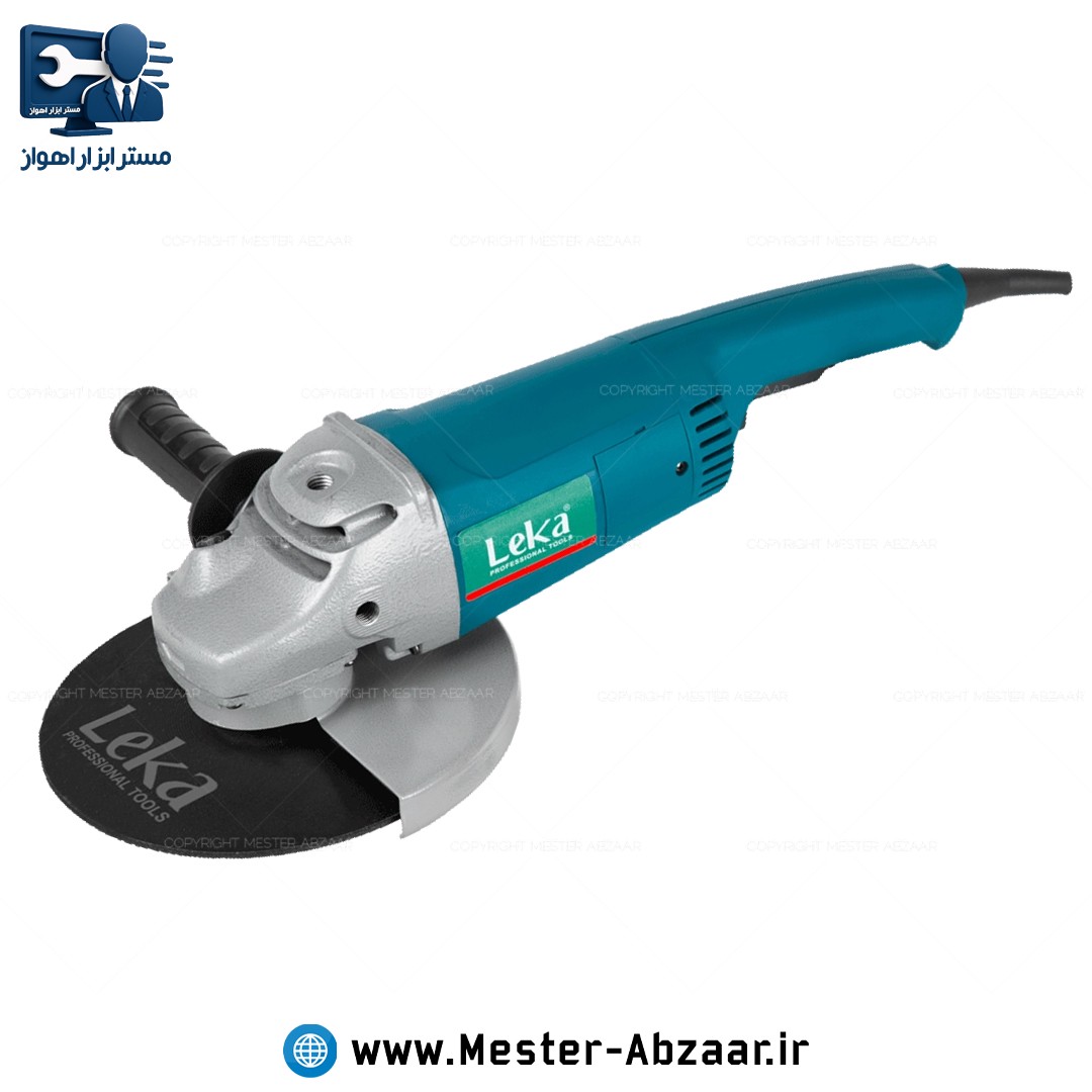 فرز سنگبری و سنگ جت 230 میلی متر 2000 وات لکا با گارانتی مدل LEKA AG230-20جدید